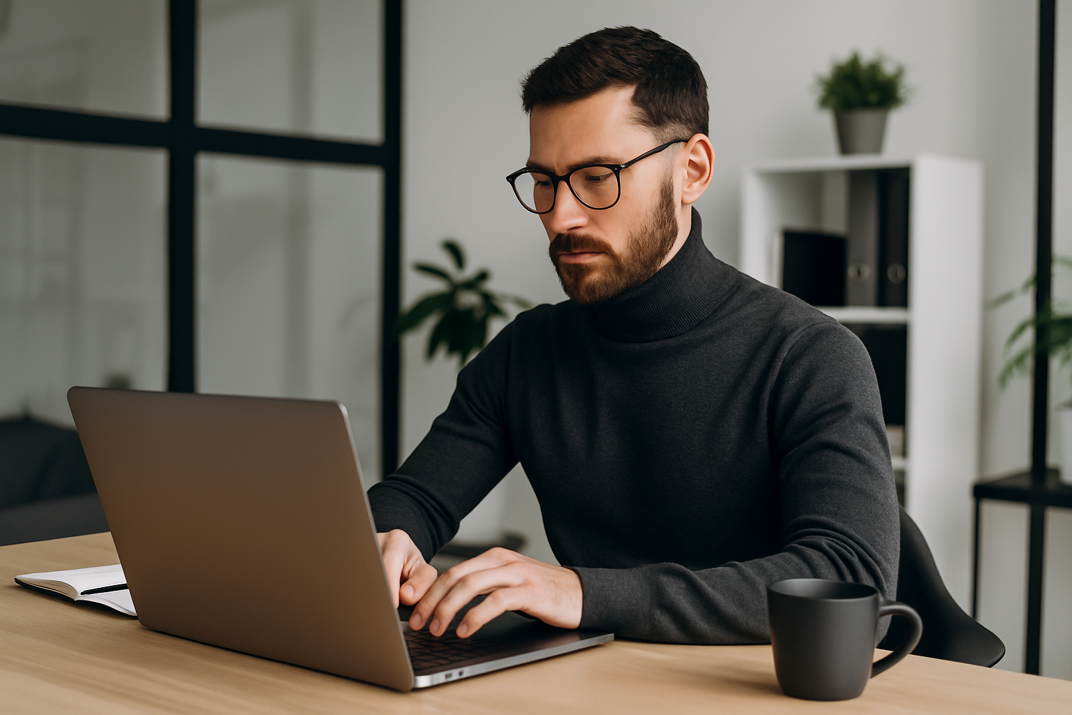 Desktop-Vorschau einer Handwerker-Website